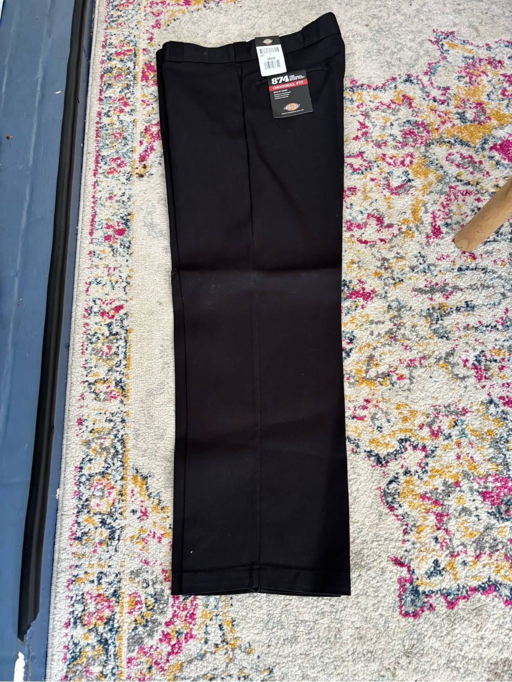Dickies Black 874 Straight Fit Chinos